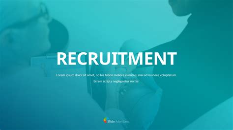 Recruitment Presentation Templates Design