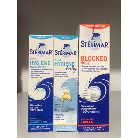 Jual STERIMAR NOSE HYGIENE NASAL SPRAY ADULT BABY BLOCKED NOSE 50 ML