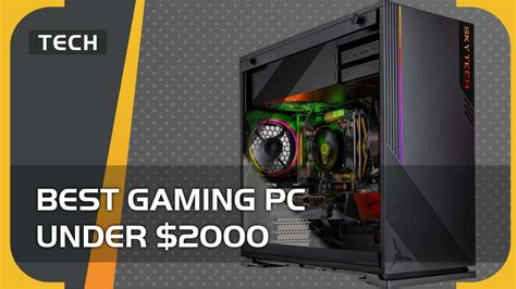 Best gaming PC under $2000 in 2023 - top desktop for PC gaming - VideoGamer