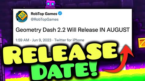 Geometry Dash 2.2 Release Date May Be Pushed Back Again | Dashword