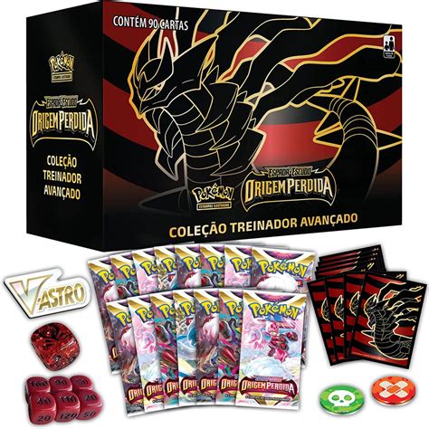 Pokémon Box Treinador Avançado ee 11 Origem Perdida Submarino