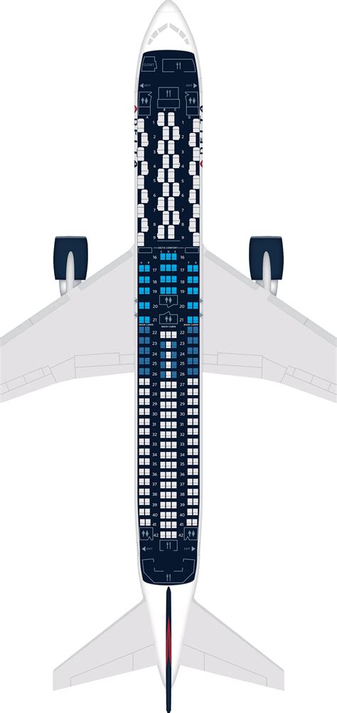 Boeing Er Seat Maps Specs Amenities Delta Air Lines