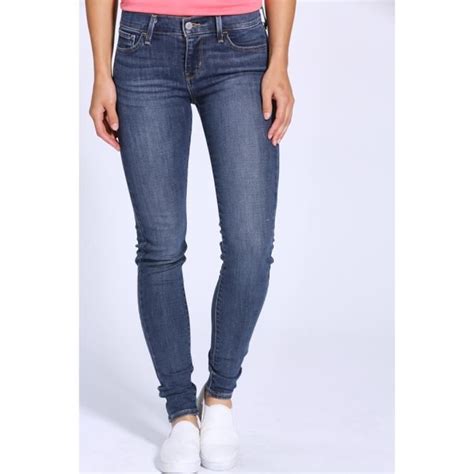 Jeans Levi S 710 Super Skinny Bleu Pour Femmes 17778 0189 Bleu Bleu