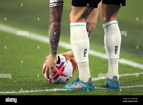 Newcastle United S Kieran Trippier Takes A Corner Kick During The