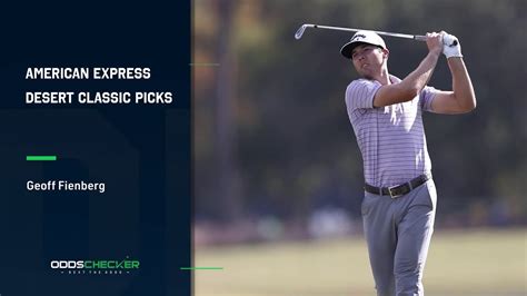 Geoff Fienberg S 2021 American Express Desert Classic Prop Picks YouTube