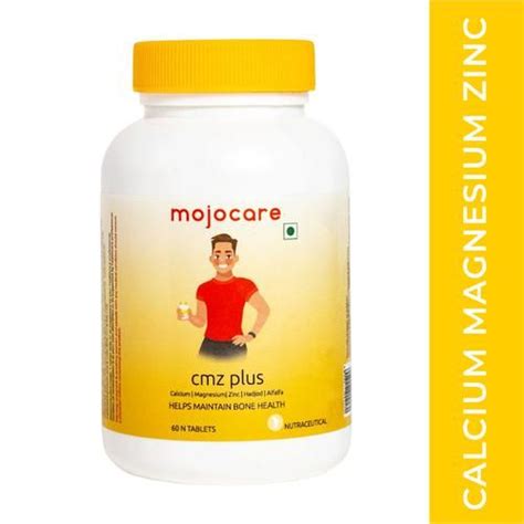 Buy Mojocare Cmz Plus Tablets Calcium Magnesium Zinc And Hadjod