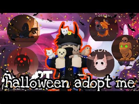 Nueva Actualizacion De Halloween En Adopt Me Youtube