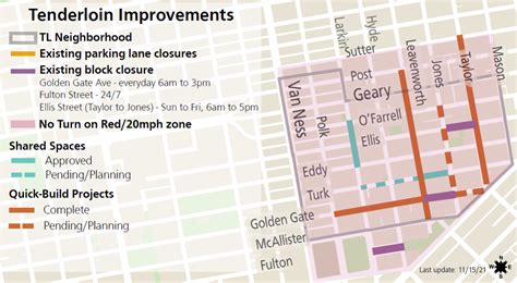 Tenderloin San Francisco Map - Nancy Valerie