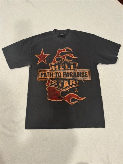 Hellstar Hellstar Biker Tour Tee Grailed