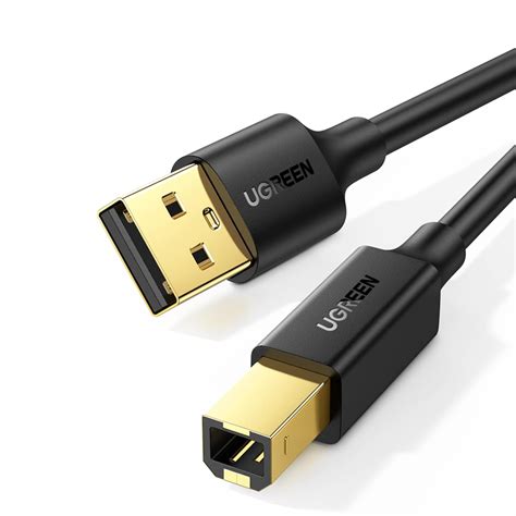 Ugreen Printer Cable Usb A To B Lead K Gold Plated Usb To Usb B