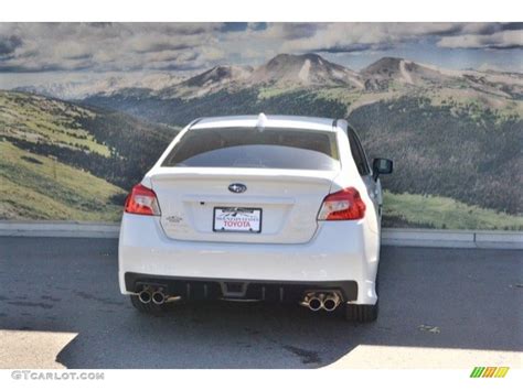 2017 Crystal White Pearl Subaru Wrx Limited 120512150 Photo 8