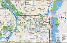 Philadelphia Downtown Map - Philadelphia Street Map Printable ...