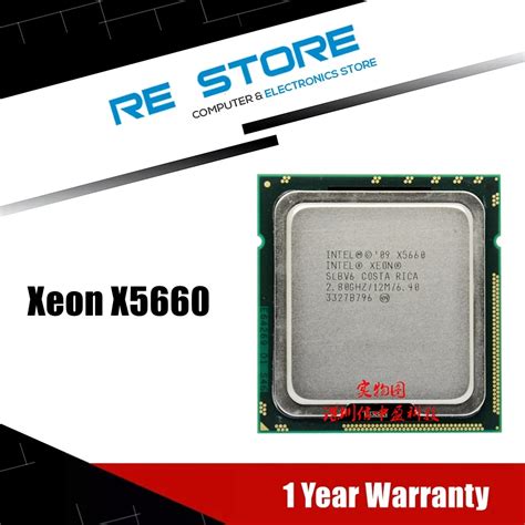 Xeon X Ghz Six Core M Processor Lga Server Cpu Cpus