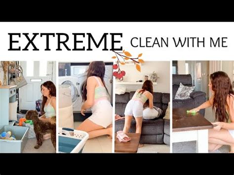 EXTREME Clean With Me Fall Clean Decorate Speed Cleaning