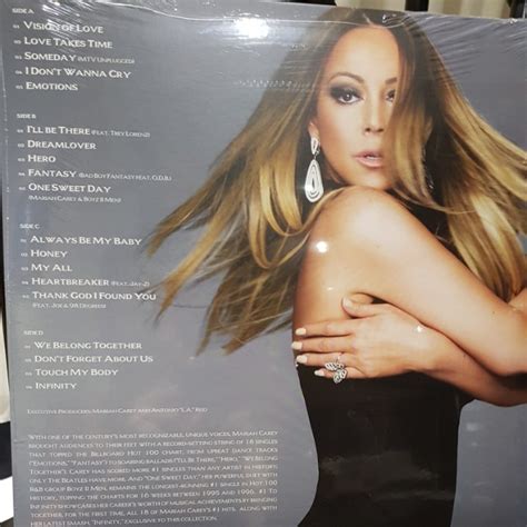 Mariah Carey #1 to Infinity vinyl record 2 LP, Music & Media, CDs, DVDs ...