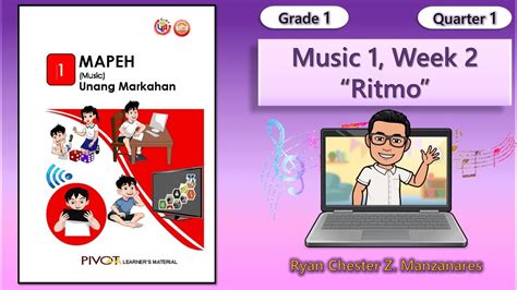 Music 1 Quarter 1 Week 2 Ritmo Grade 1 MAPEH YouTube