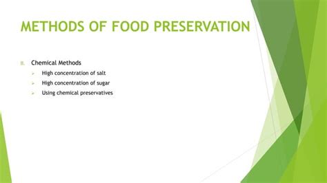 Methods Of Food Preservation Ppt