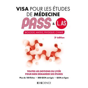 Visa Pour Les Tudes De M Decine Pass Et L As Broch Patrick