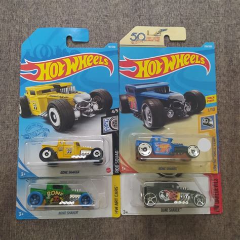 Hot Wheels Bone Shaker Mooneyes ROD SQUAD HW ART CARS HW RACE TEAM Forza HW DAREDEVILS