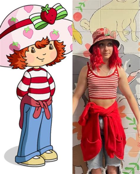 Strawberry Shortcake Costume Halloween Pretty Halloween Costumes