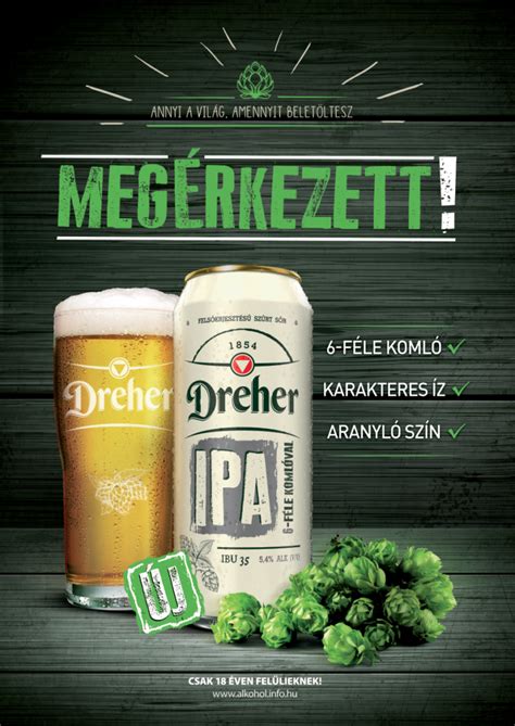 Megérkezett a Dreher IPA Dreherzrt hu