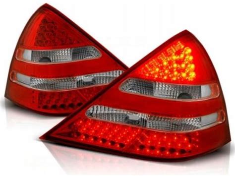 Lampe Farovi Zadnja Mercedes R Slk Red White Led