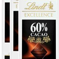 Lindt Excellence Feinherb Cacao Schokolade Tafeln Je