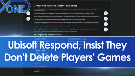 Ubisoft Respond To Backlash Insist They Don T Delete Players Games On