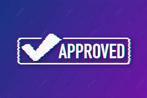 Approved Stamp Vector Hd Png Images Approved Stamp Vector Accepted