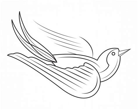 Flying Bird Outline Svg, Flying Bird Svg, Bird Svg, Bird Cut Files ...