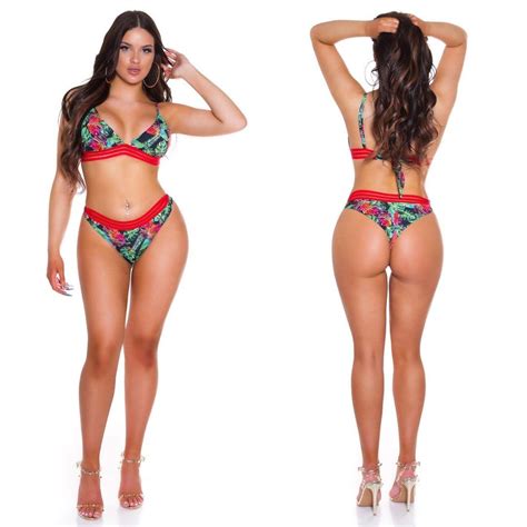 Comprar Bikini exótico negro Bikinis moda 2024