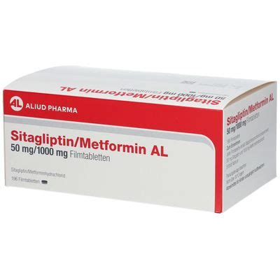 Sitagliptin Metformin Al Mg Mg Filmtabl St Mit Dem E