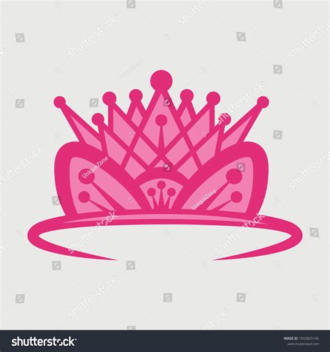 Royal Crown Clipart Printable Vector Design เวกเตอร์สต็อก ปลอดค่า