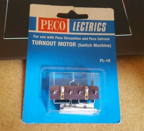 Oo Gauge Peco Lectrics Pl Turnout Motor Switch Machine Pl E