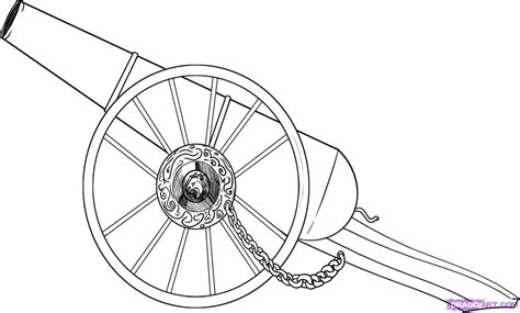 Cannon Drawing at PaintingValley.com | Explore collection of Cannon Drawing