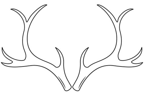 Reindeer Antlers coloring page | Free Printable Coloring Pages