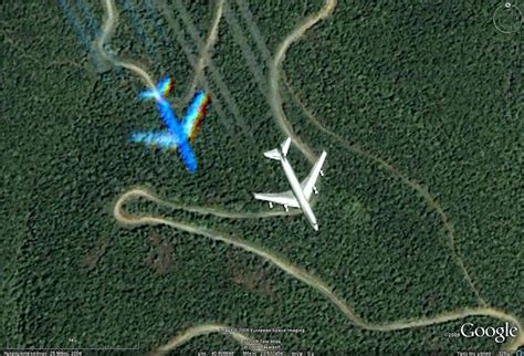 Plane Spotting In Google Earth Close Up