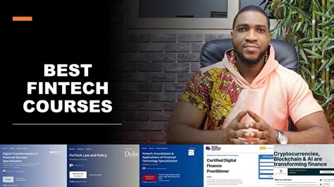 Best Fintech Courses For A Fintech Career Youtube