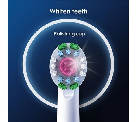 Oraeb Prx Oral B D White Replacement Toothbrush Head Pack Of