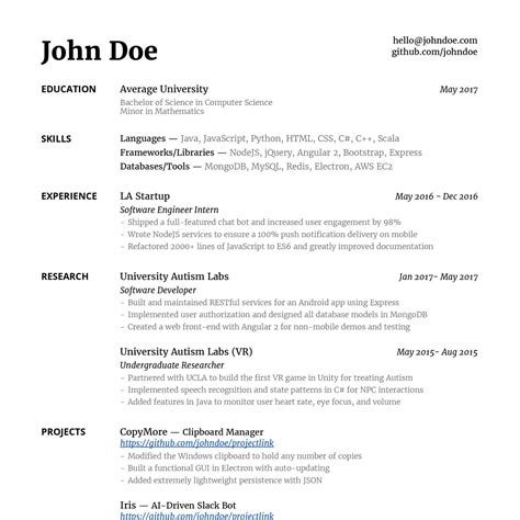 Copy Of Copy Of John Doe Resume 2pdf Docdroid