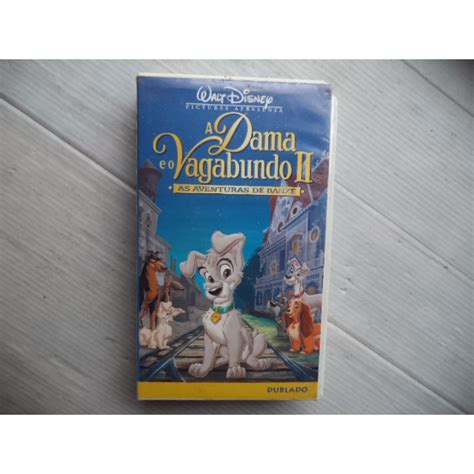 Fita Vhs Disney A Dama E O Vagabundo 2 Orig Dublado Shopee Brasil