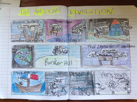 Eva Academy: American Revolution Comic Strip