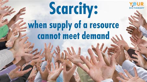 Three Examples Of Scarcity