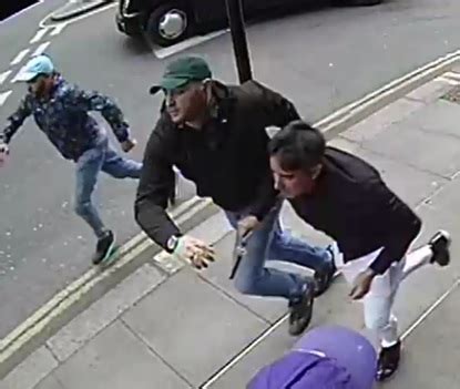 Moment Victim Staggers After Brazen Thieves Who Stole K Watch