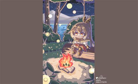 Monja On Twitter DrawMEI Campfire