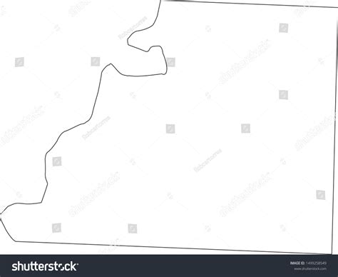 Buchanan County Map Missouri State Stock Vector (Royalty Free ...