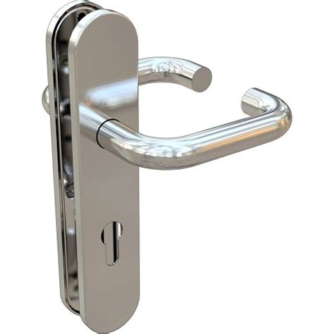 Abloy 60 0419 Sss Futura Lever Handle Set On Long Plates For El560