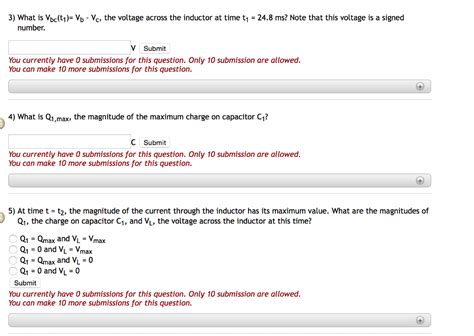 Solved A Circuit Is Constructed With Two Capacitors And An Chegg