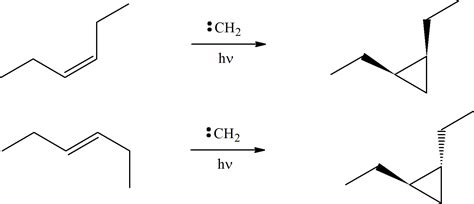 Addition Of Carbenes To Alkenes Cyclopropane Synthesis MCC Organic