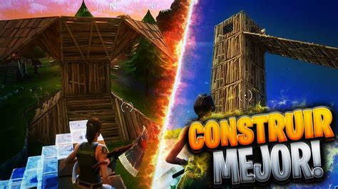 Como Construir Mejor Y M S Rapido En Fortnite Cretmet Youtube